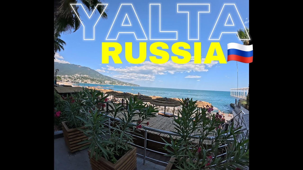 🌍 Discover Yalta, Crimea | Urban Walking Tour 🇷🇺 [4K UHD]