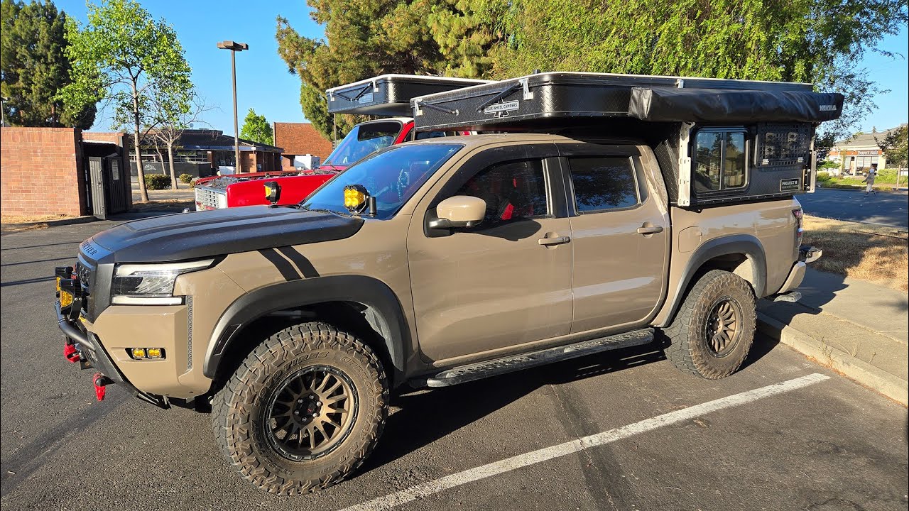 Overland Nissan Frontier with Project M Camper Tour