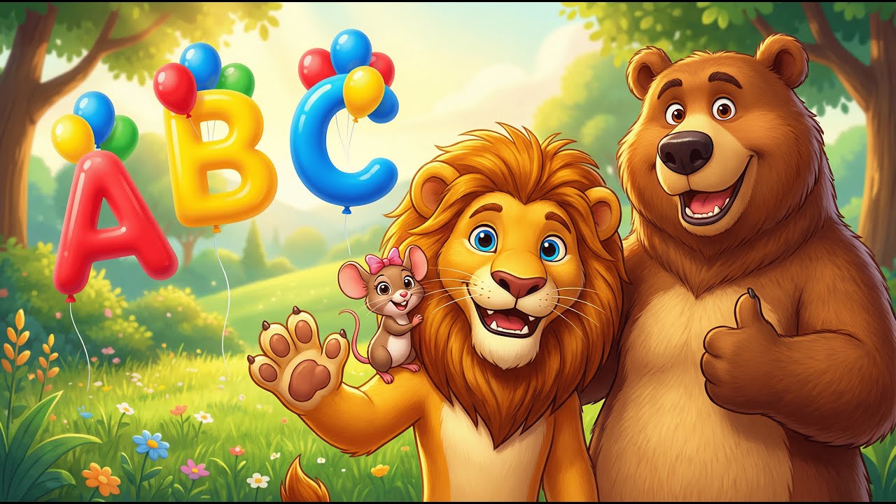 Das ABC-Lied mit Leo dem Löwen! 🦁 | Kinderlieder zum Mitsingen und Lernen