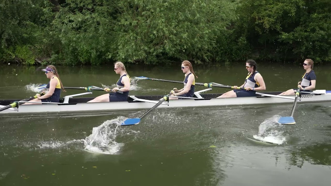 Newnham W1, Division 1, Thursday, Cambridge May Bumps 2022 slow motion