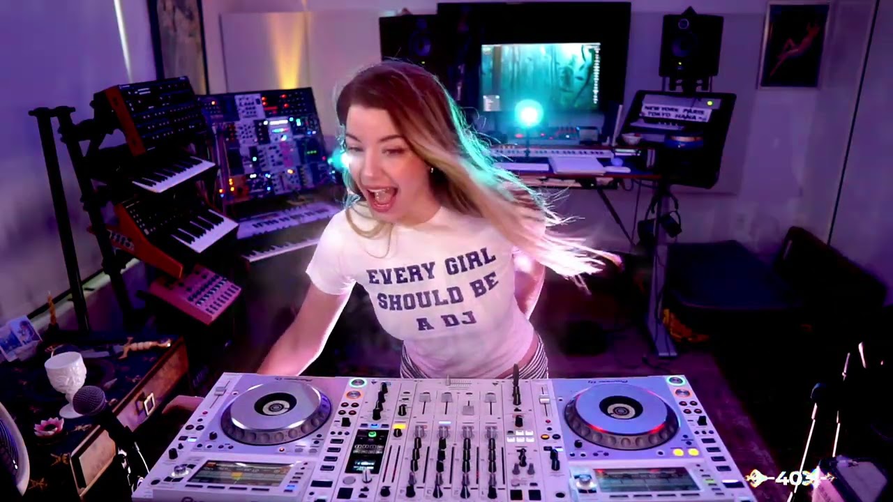 party in my room! ⚡︎ energetic ethereal progressive mix | HANA ROOM 208