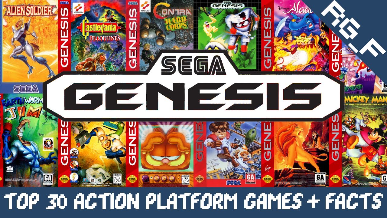 Top 30 Best Sega Genesis/Mega Drive Action Platform Games + FACTS