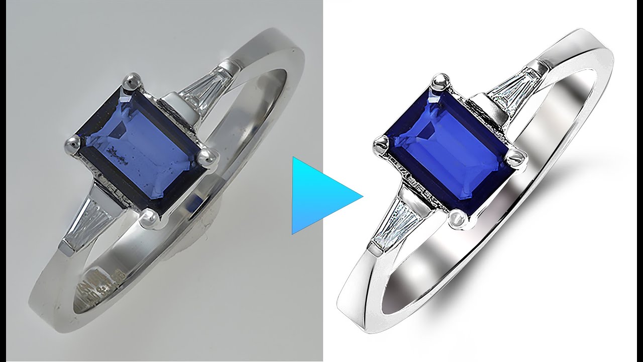 Jewelry Retouching Tutorial - 004 - HIGH GLOSS METAL