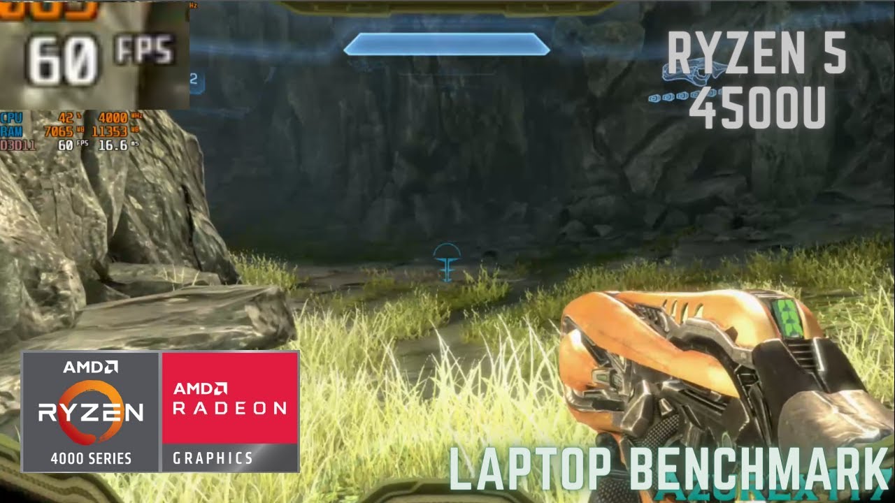 Ryzen 5 4500u - Halo 4 PC (HALO MCC): Campaign - Multiplayer Gameplay Test - Laptop Benchmark
