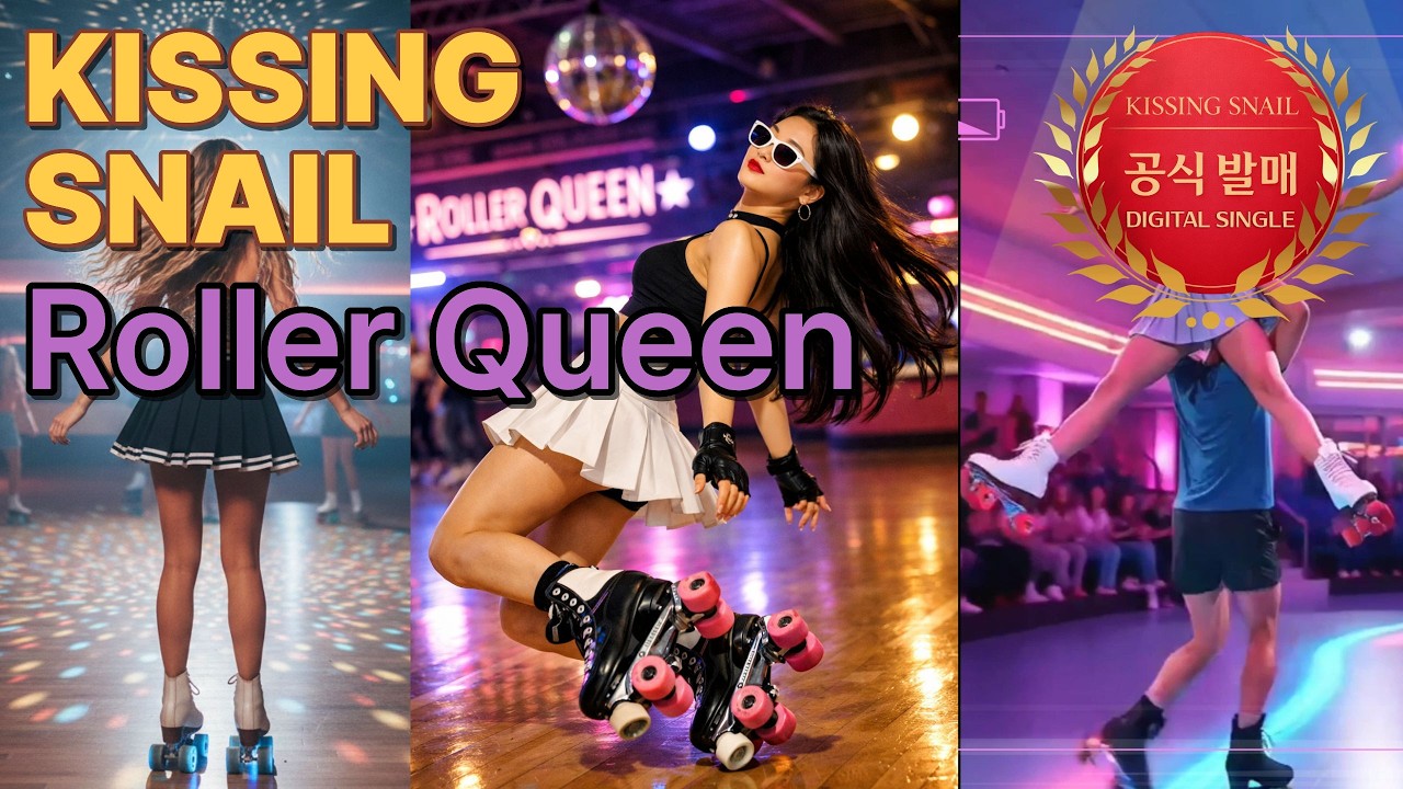 🌟음원발매곡❤️Roller Queen -  #키싱스네일 #키스하는달팽이 #kissingsnail /디오뮤직