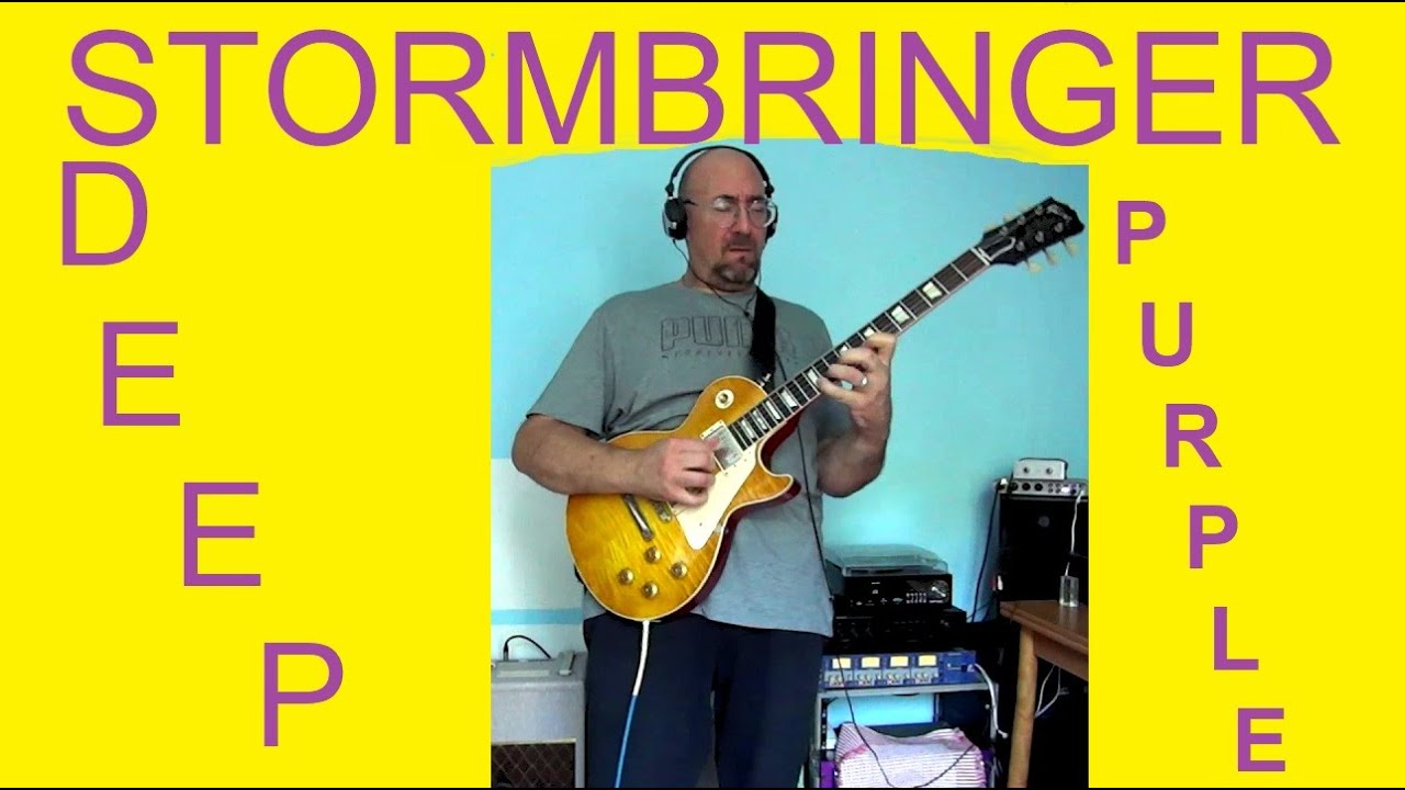 Stormbringer live ( from Made in Europe ) played  by Andrea Braido