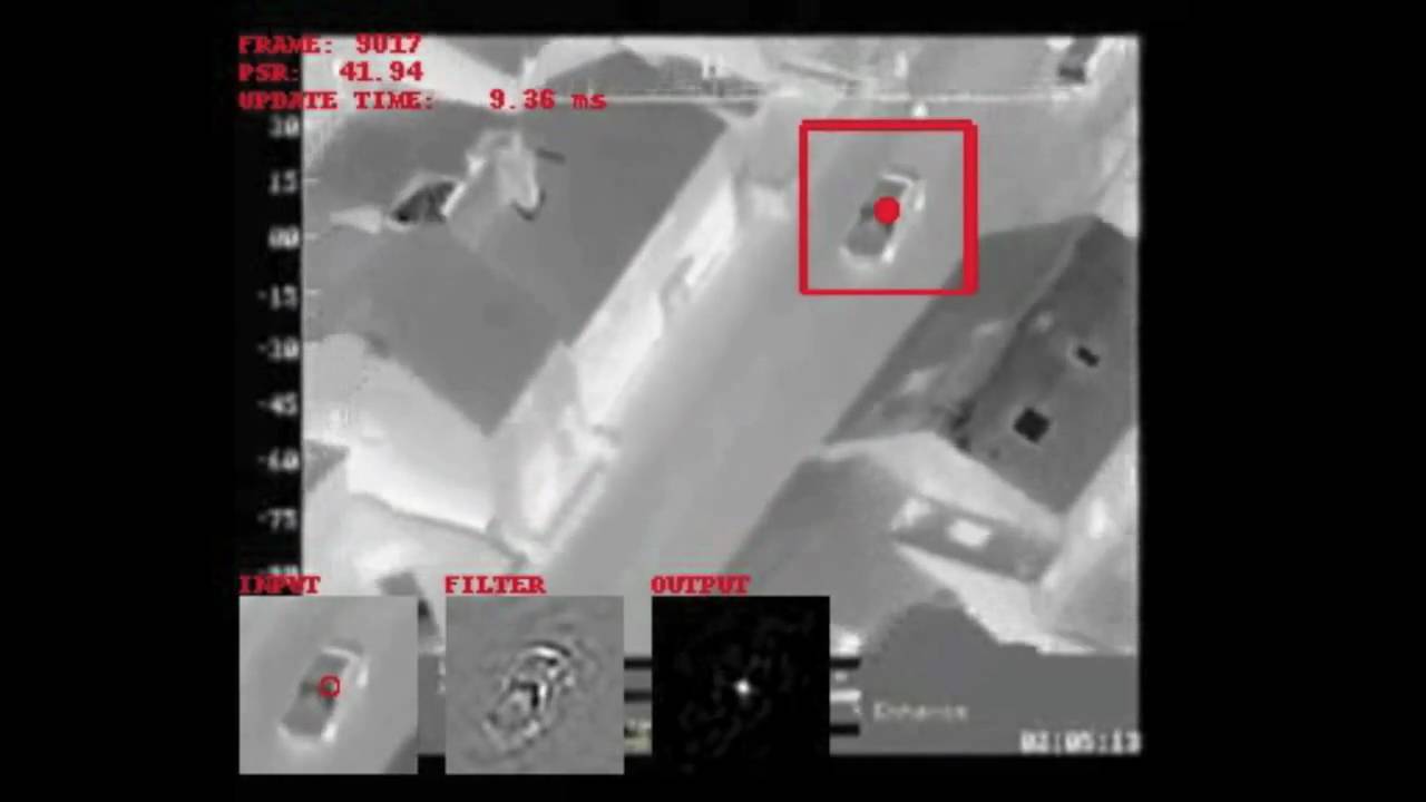 MOSSE Track: Visual Vehicle Tracking Using a Thermal Video Sensor