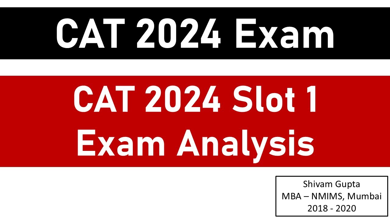 CAT 2024 Slot -1 Exam Analysis || Difficulty Level || Section Wise Analysis || Mock Zone