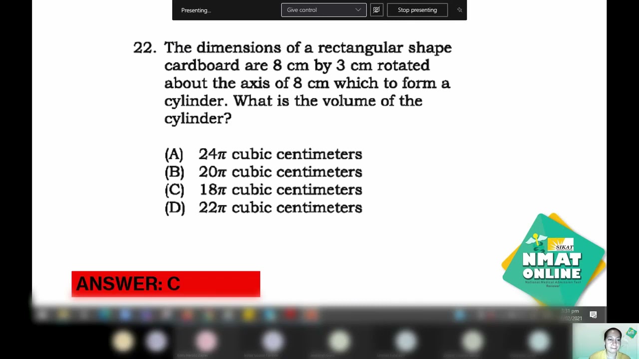 CEM Practice Set Series (Problem Solving Part 2 of 2)