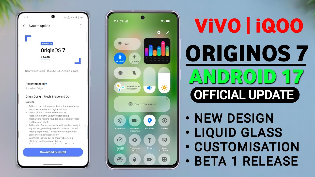 Vivo OriginOS 7 New Features | Android 15 Update Schedule & Release Date 🔥