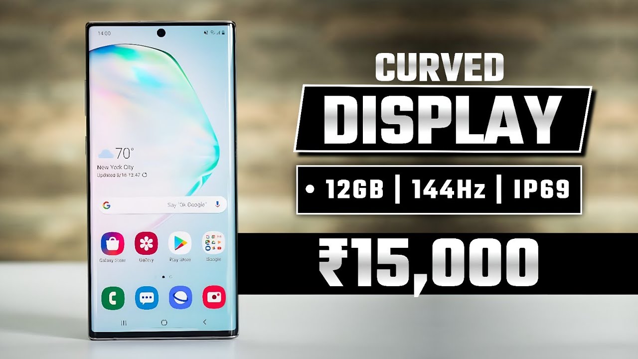 Top 5 Curved Display Smartphone Under 15000 | Curved Display Phone 15k 16k