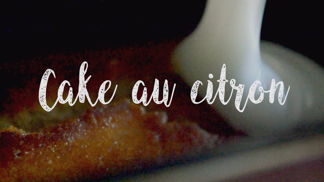 CAKE AU CITRON VEGAN