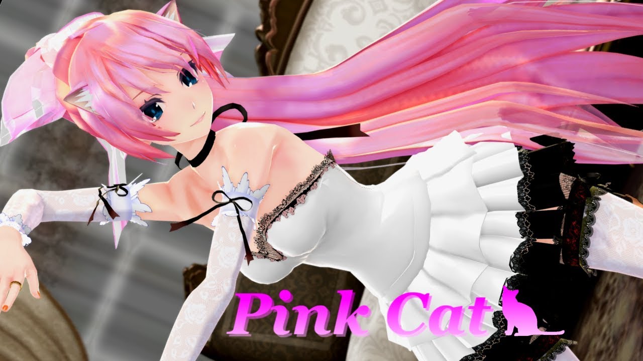 【MMD】Pink Cat【Luka】[4K UHD]
