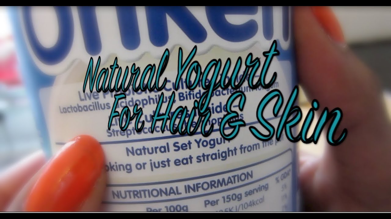 Kitchen Treasures | Yogurt for Hair & Skin
