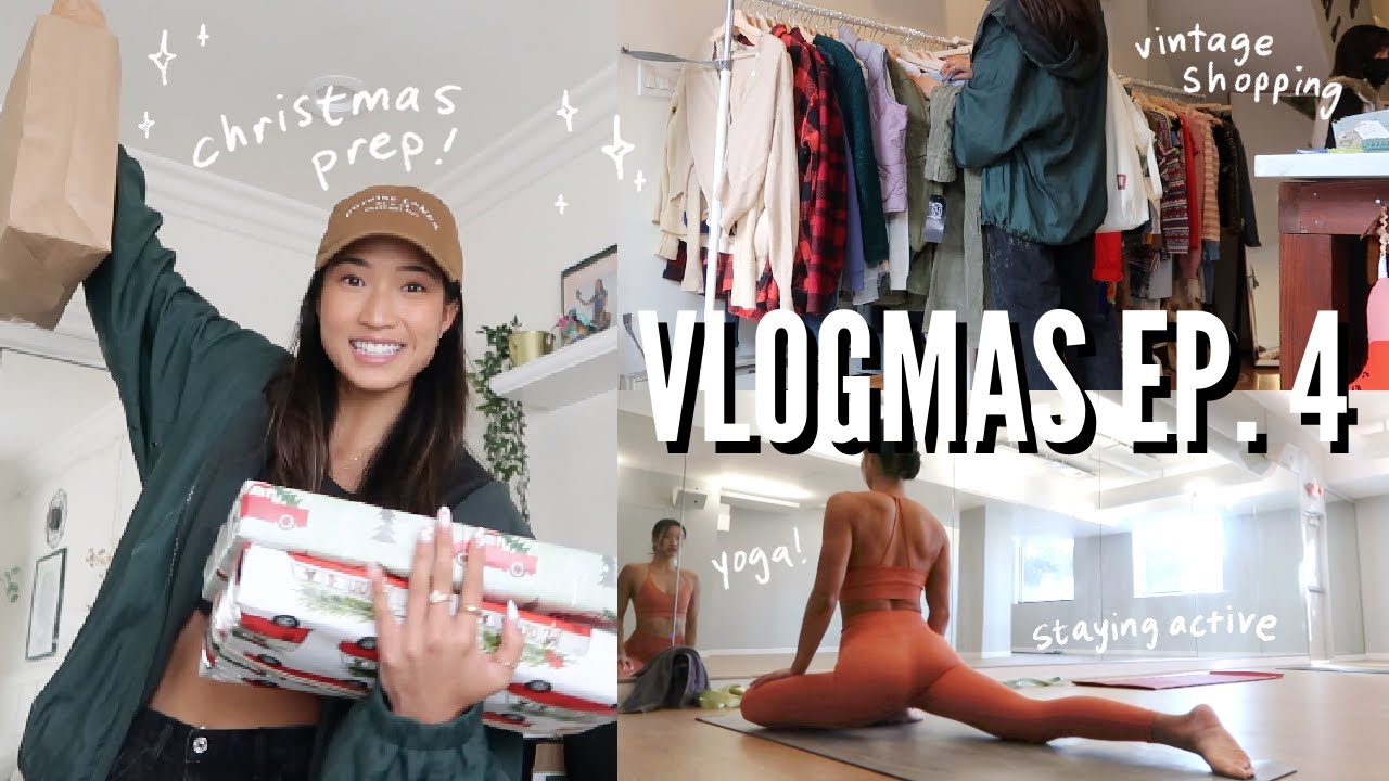 KRISMAS EP.  4 | Staying Active During the Holidays, Delivering Gifts + Cutest Vintage Shop in SF 🎁