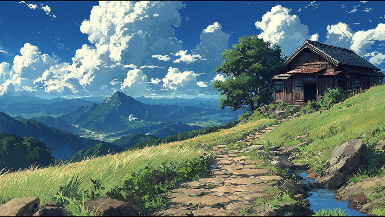 Japanese Countryside 🌿 Peaceful Mountain Cottage | Relax / Study / Sleep