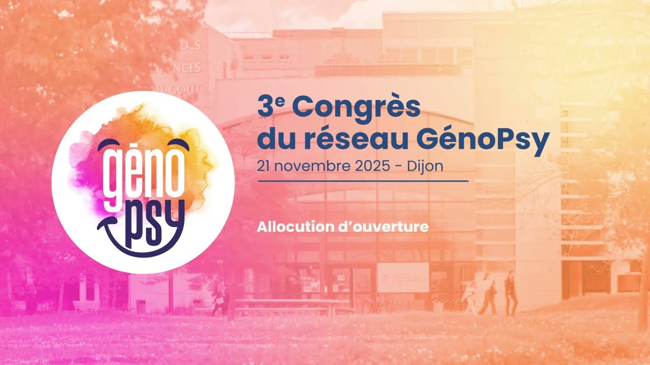 Bienvenue au 3ème congrès du Réseau national Maladies rares GénoPsy