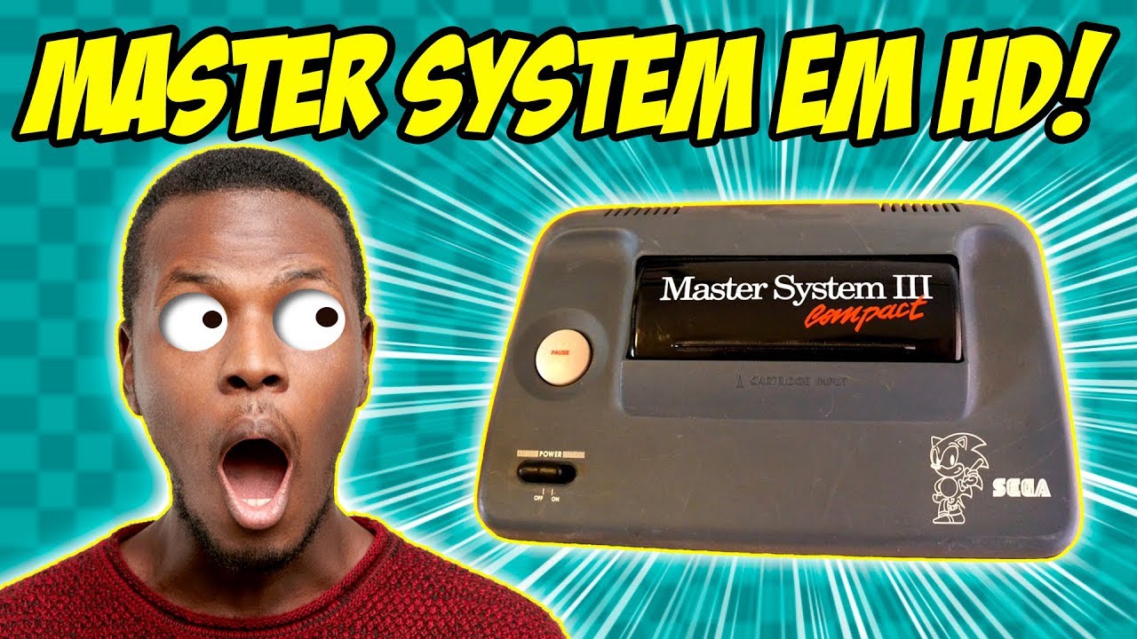 O MASTER SYSTEM 3 PERFEITO para TVs de LCD e LED!