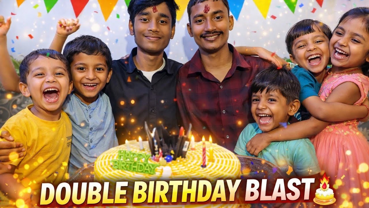 Aaj Ham Dono Bhai Ka Birthday 🎂 | Bachho Ke Sath Full Masti Vlog 😍