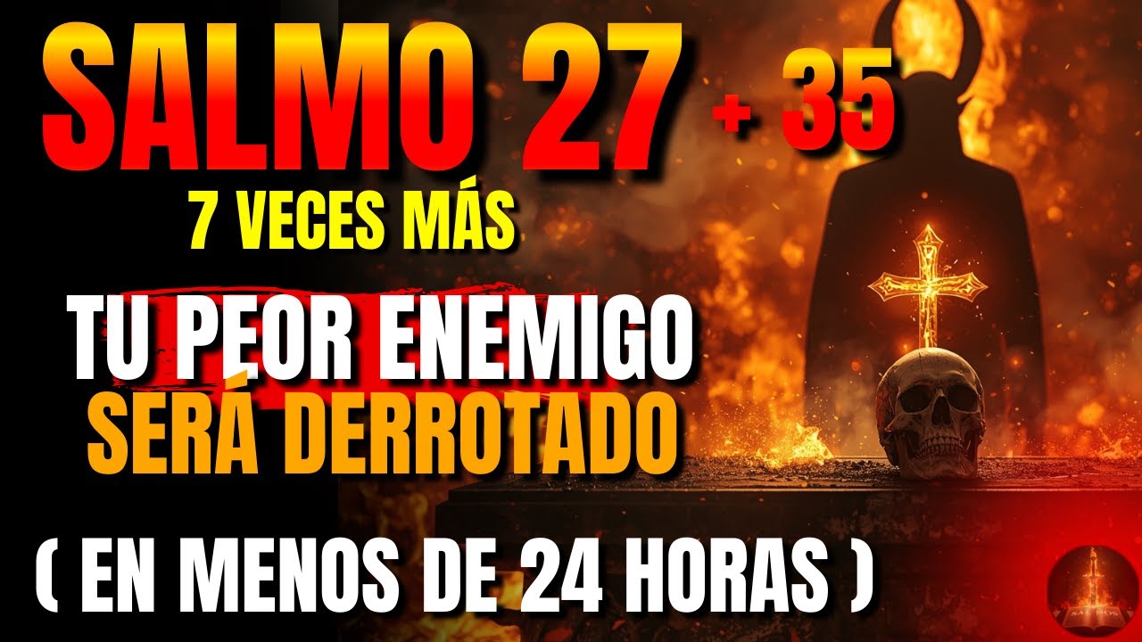 ⚔️ Profecía del Salmo 27+35: Ataques espirituales se rompen hoy! El cielo luchará por ti
