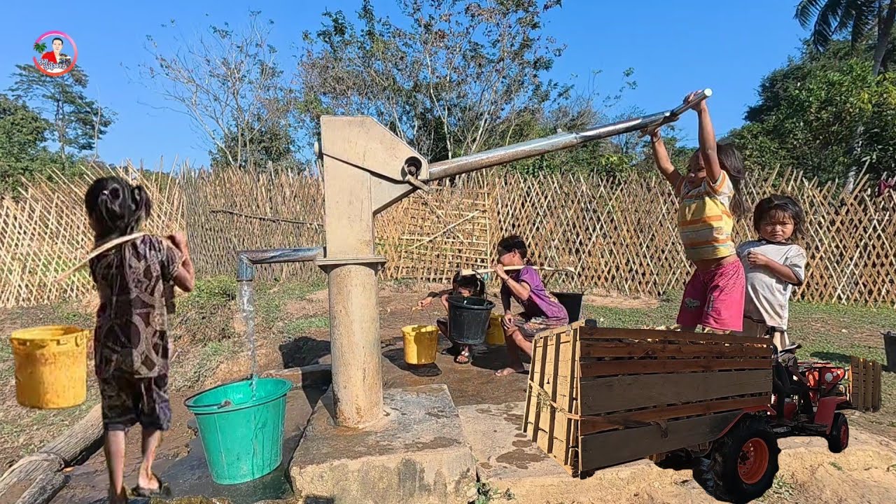ตะลุยลาวใต้ หมู่บ้านแสนใหม่ ชนเผ่าตะโอ้ย เมืองนอง วิถีชีวิตดั้งเดิมโบราณเมื่อ 60 ปีก่อน ของภาคอีสาน