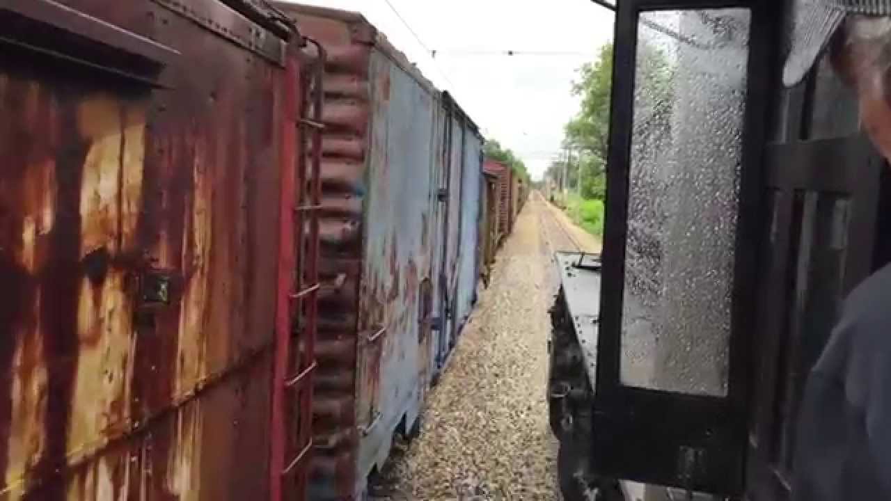 Illinois Railway Museum - Frisco 1630 Cab Ride 6
