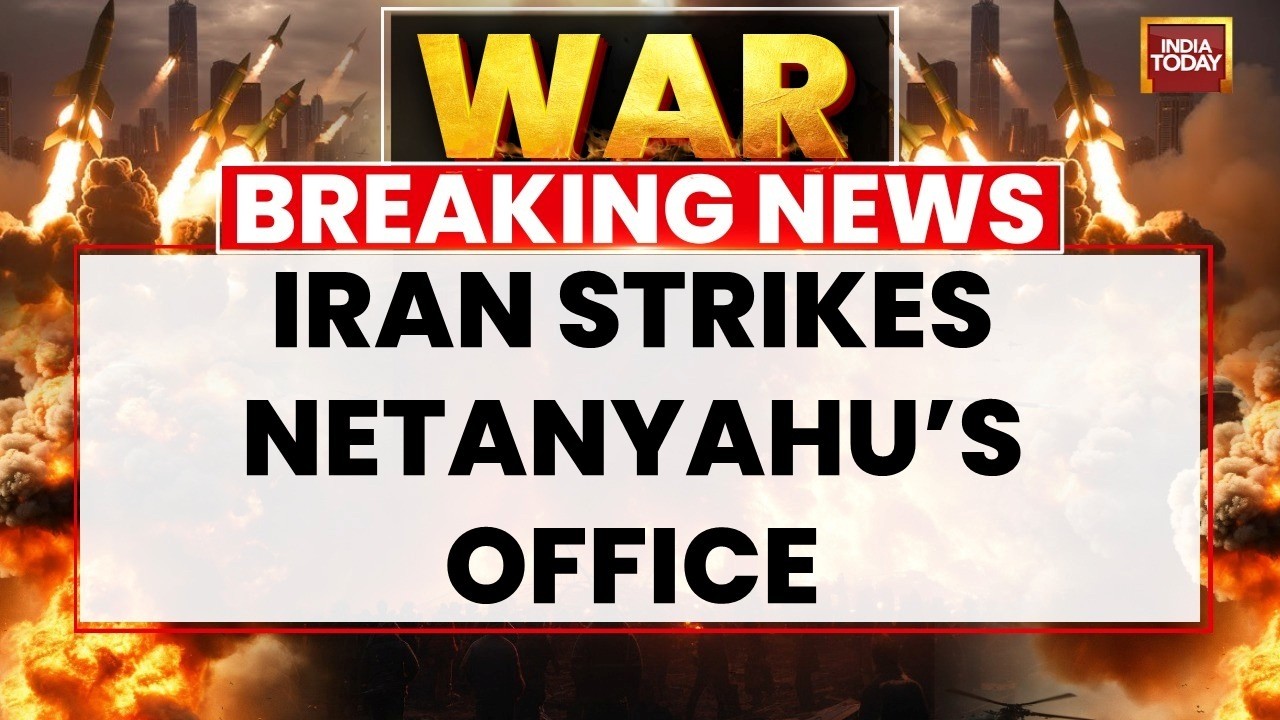 LIVE: Israel-US-Iran War | Iran Strikes Netanyahu's Office | Iran vs Israel News | Iran News LIVE