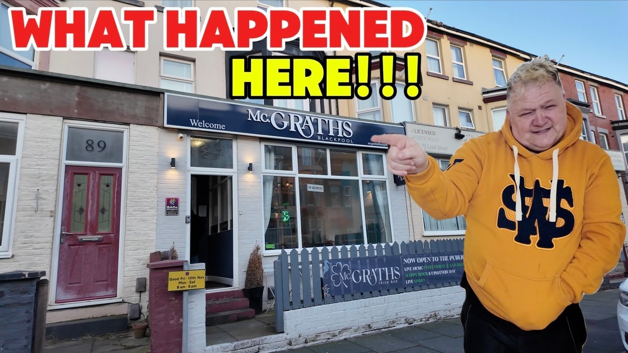 McGraths Hotel & Public Bar in BLACKPOOL – You Won’t Believe This Experience!