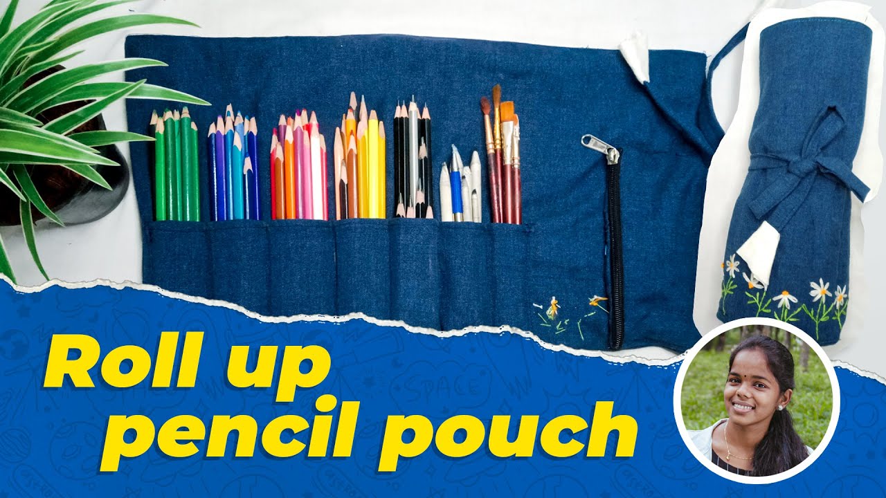Roll up pencil pouch l DIY l Art of Mine