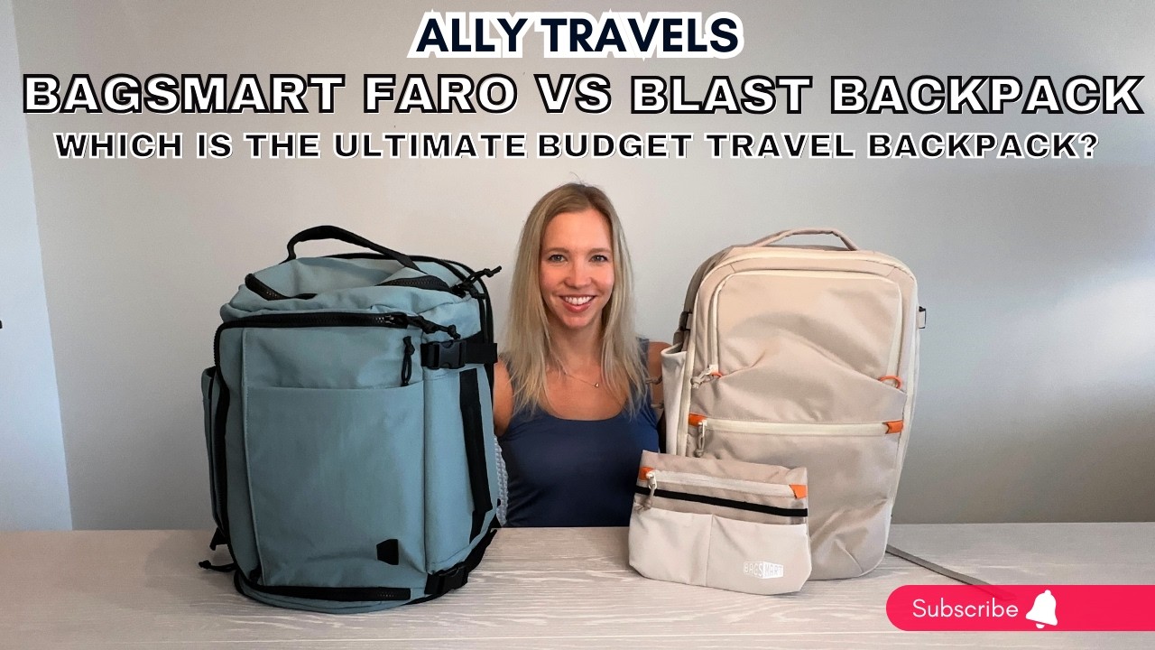 Best Budget Travel Backpacks 2025: BAGSMART Faro vs Blast Backpack Comparison & Review