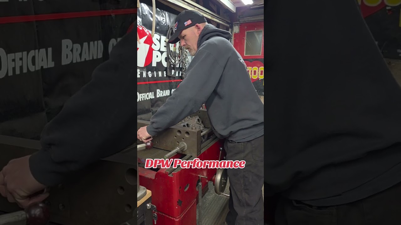 How To Van Norman 570 Cylinder Head Machining #vannorman #machineshop #speedshop #dpwperformance 