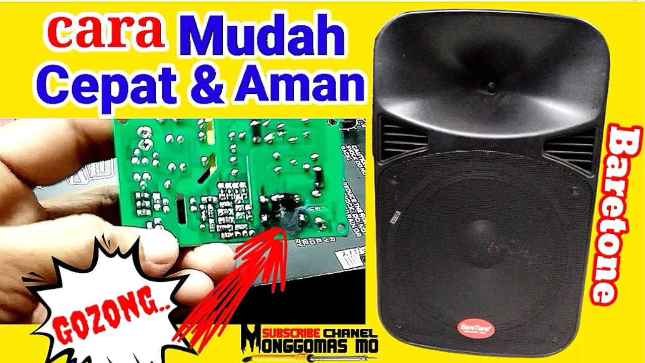 Speaker Aktif Baretone mati total
