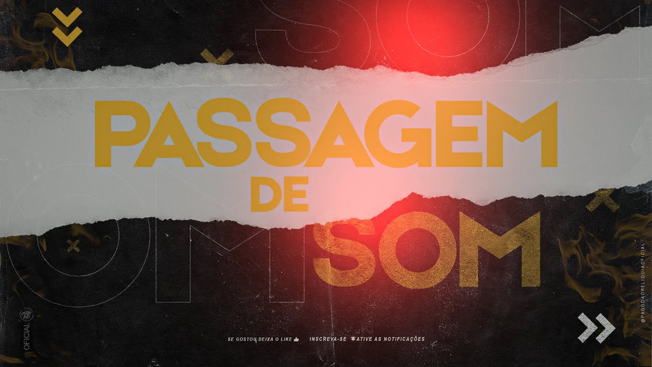 PASSAGEM DE SOM REMASTERIZADA PRO PARED&Atilde;O