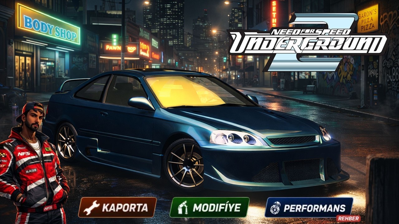 NEED FOR SPEED UNDERGROUND 2 (2026) GİZLİ TÜM MAĞAZALARI! [KAPORTACI] [MODİFYE] KARİYER MODU BÖLÜM 2