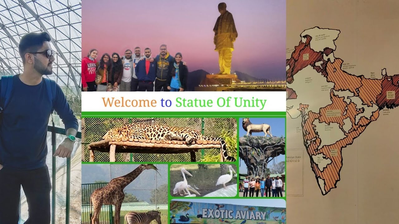 Day-1 Statue of unity | Jungle safari , Kevadia.