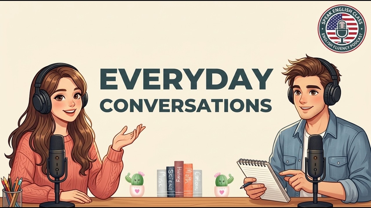 Speak English with Mat & Molly | Relaxed Everyday Conversations & Daily Routines