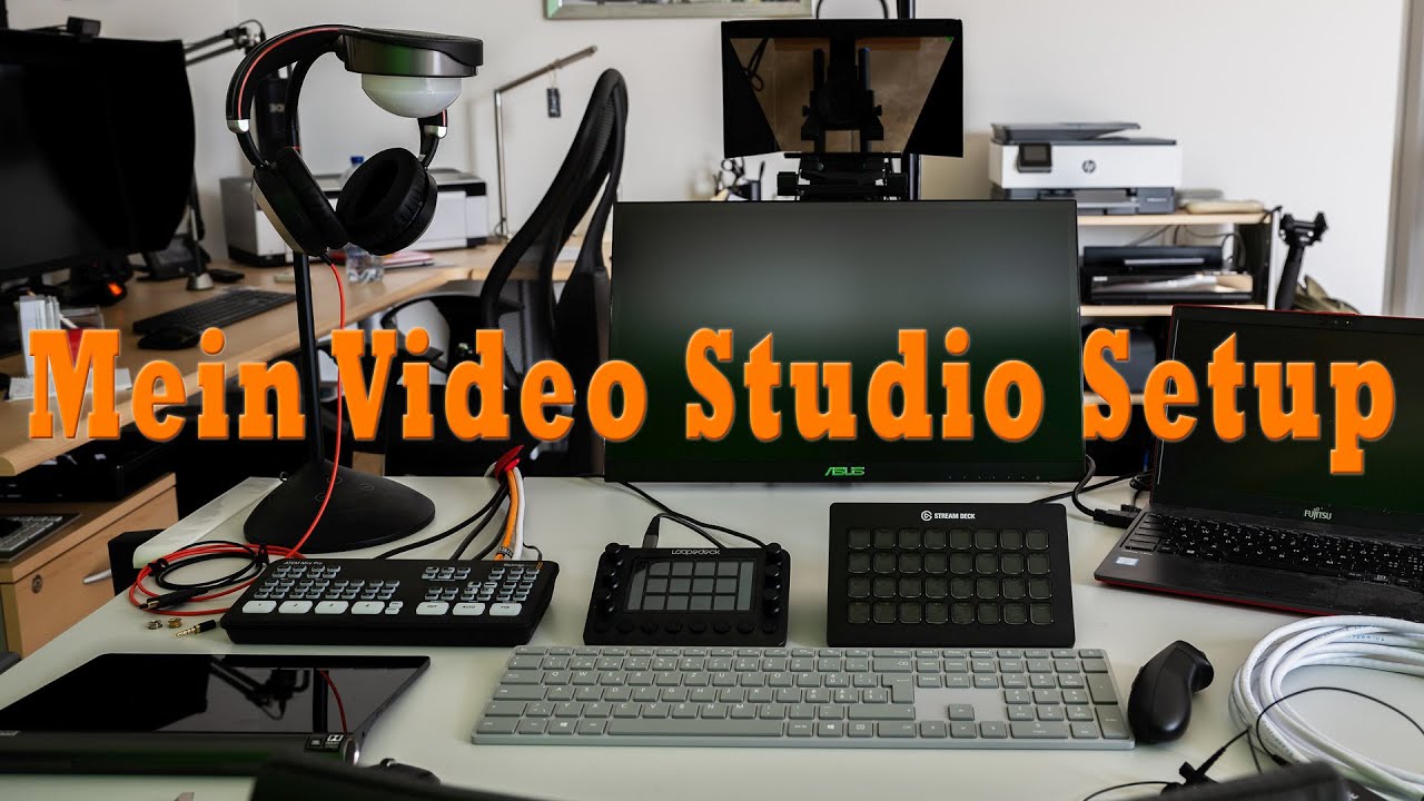 Mein Video Studio Setup