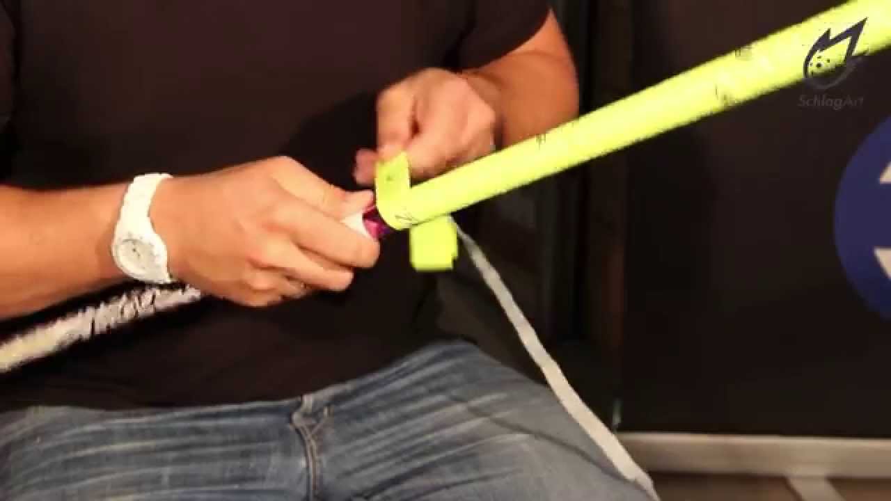 Schlagart Tutorial - Griffband wechseln