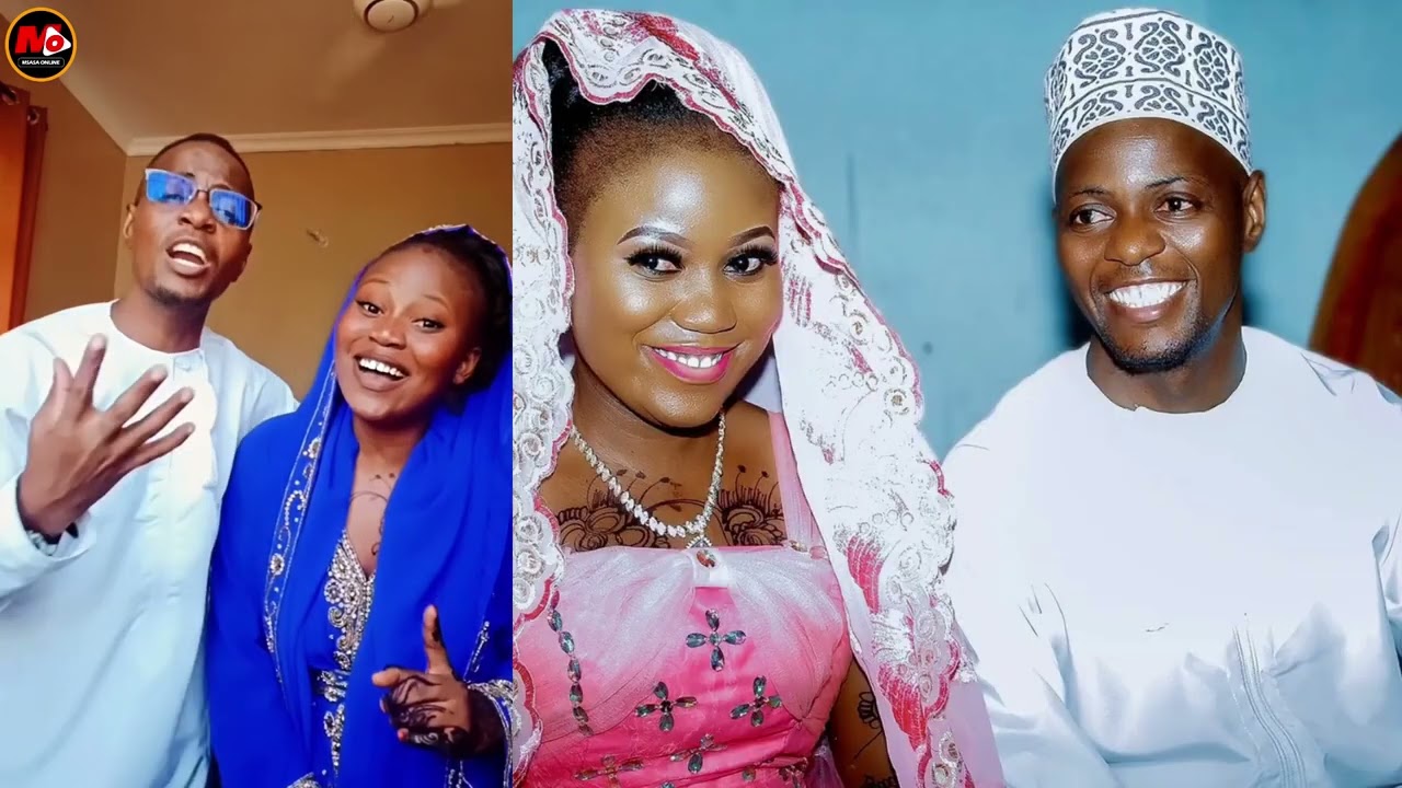 Utacheka Maufundi Afunga Ndoa Yaani Vituko, Mkewe Amuimbia Ni Mzuri Huyo Jionee Picha na Video..