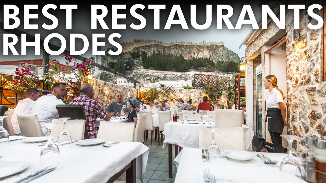 Top 10 Best Restaurants in Rhodes Greece | Wanderlust