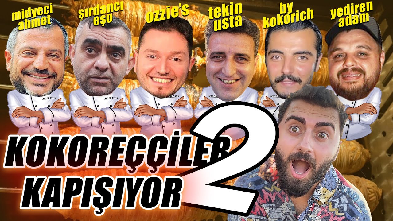 Midyeci Ahmet vs Şırdancı Eşo vs Ozzie's Kokoreç vs Tekin Usta vs Çengelköy Kokoreç vs Reks Kokoreç