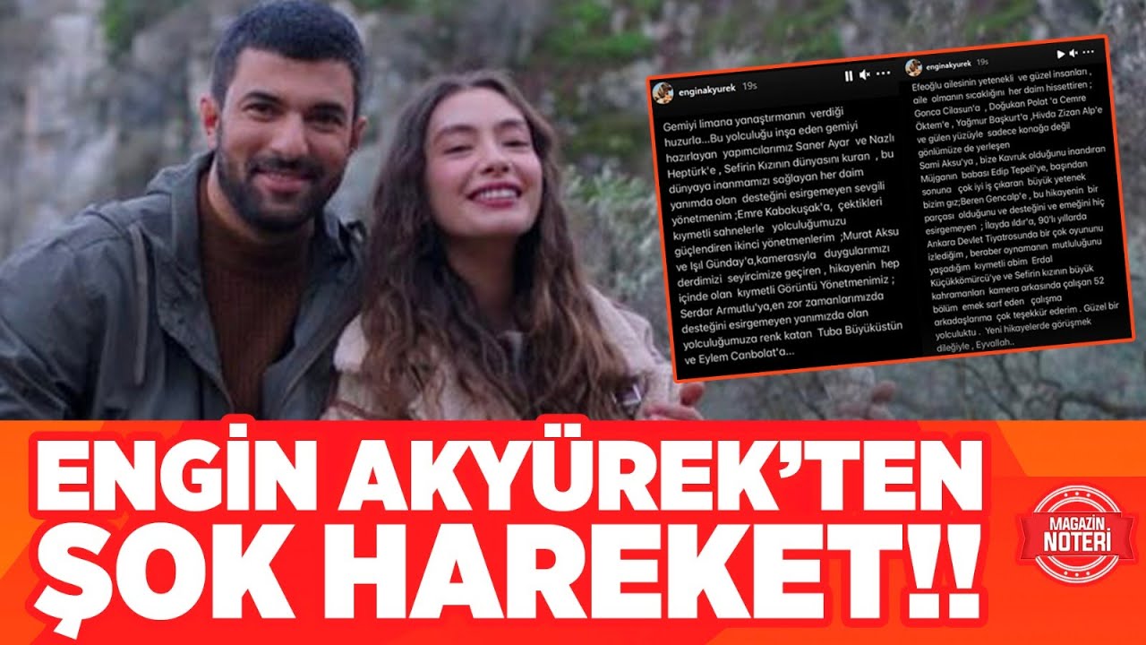 OLAY!! Engin Akyürek’ten Şok Paylaşım!! Neslihan Atagül’ü Neden Es Geçti? | Magazin Noteri