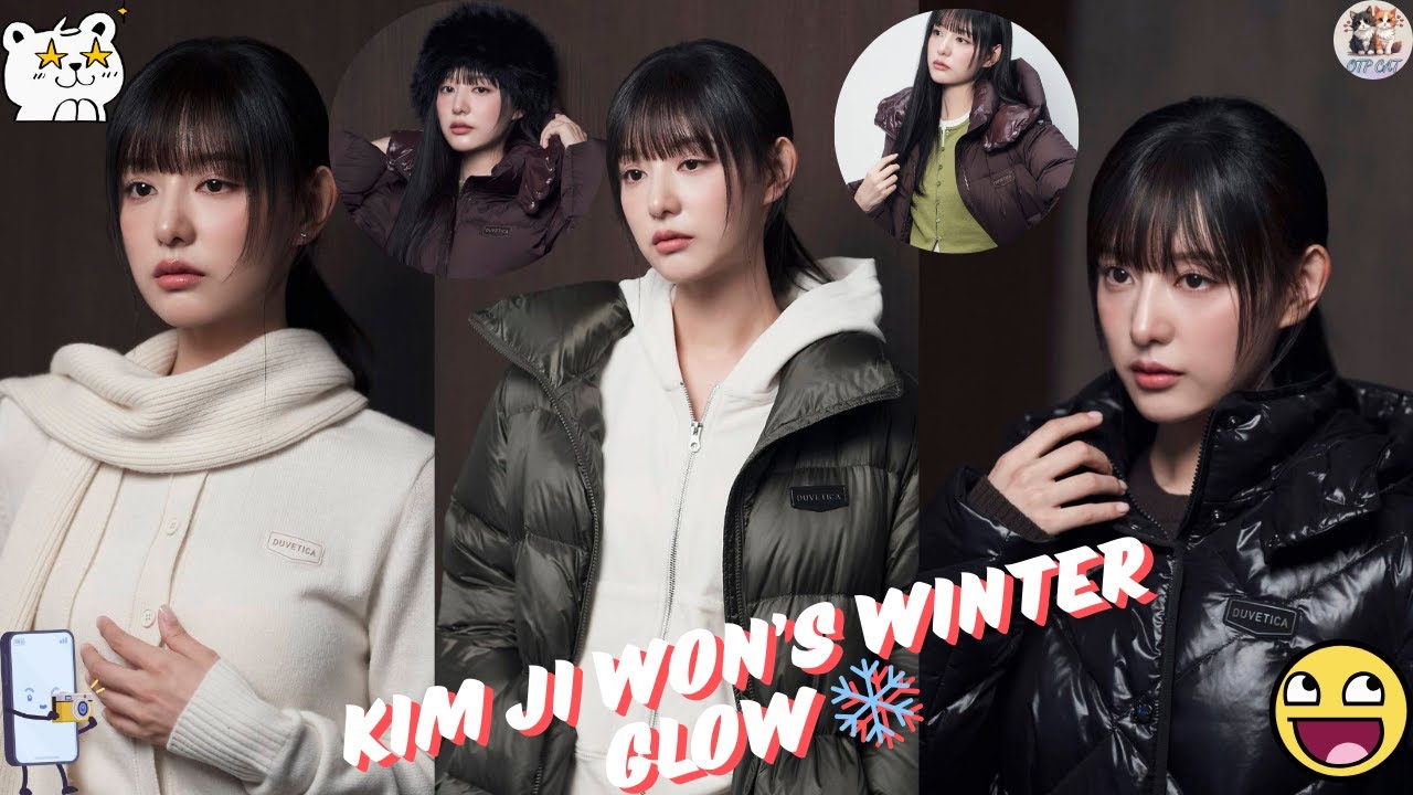 Kim Ji Won Shines Radiantly in Behind-the-Scenes Photos for Duvetica Winter 2025 “La Bella Winter”