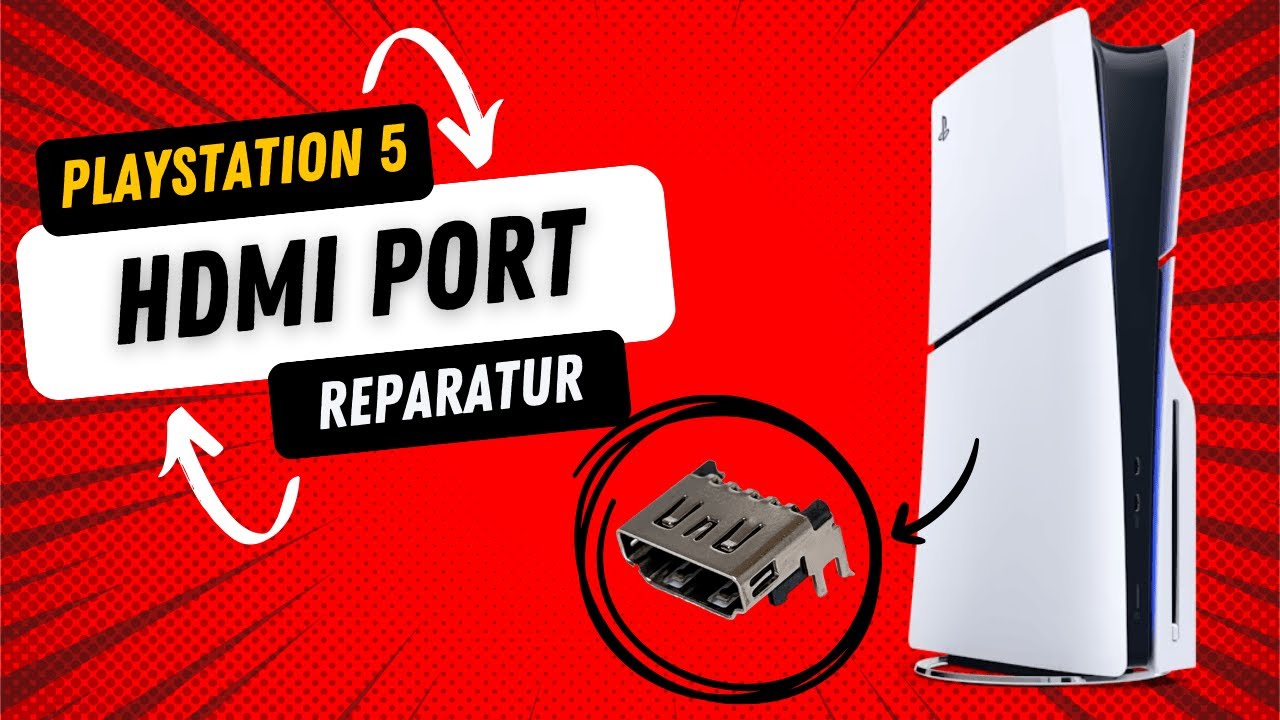 Playstation 5 HDMI Port Reparatur | Das beste Tutorial was du finden wirst!