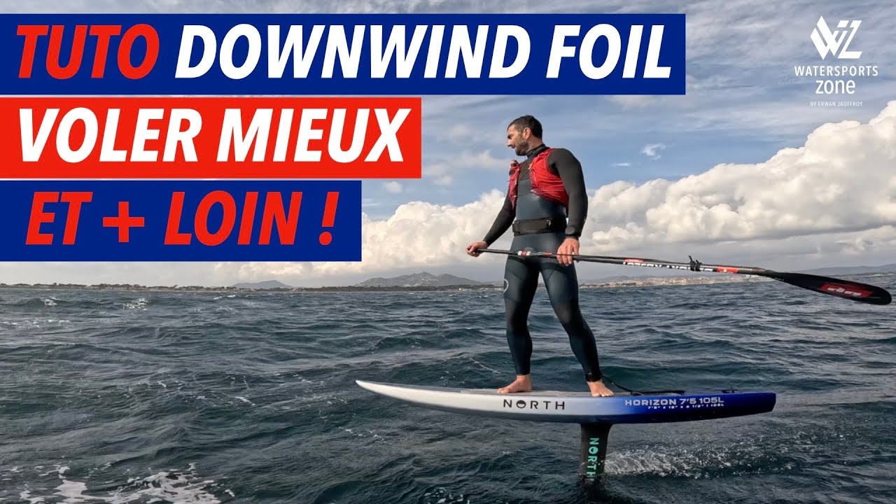 Les secrets du downwind foil pour optimiser ton vol en supfoil, wingfoil freefly, parawing, etc.