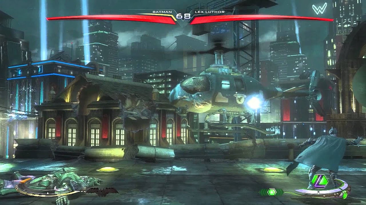 Batman Demo Combo Video - Injustice (damage from 55-120%)