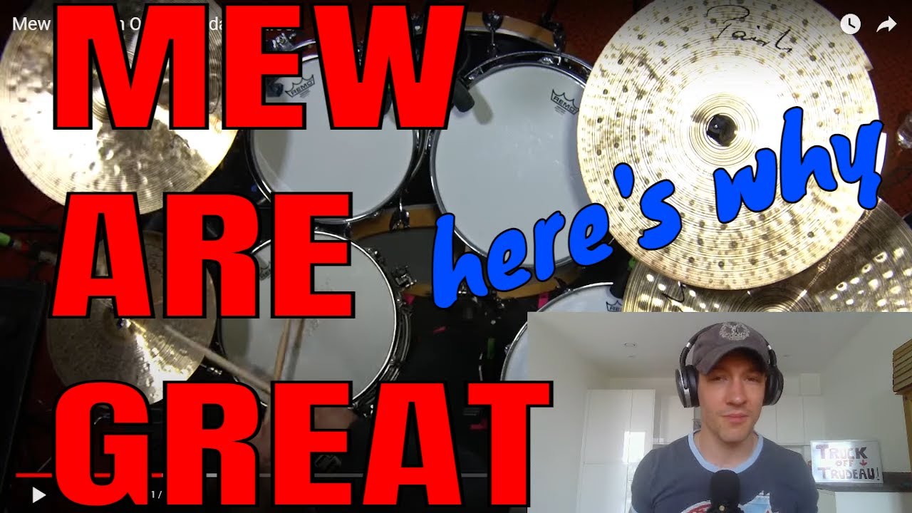 MEW - STUDIO PERFORMANCE - DRUMMER REACTS
