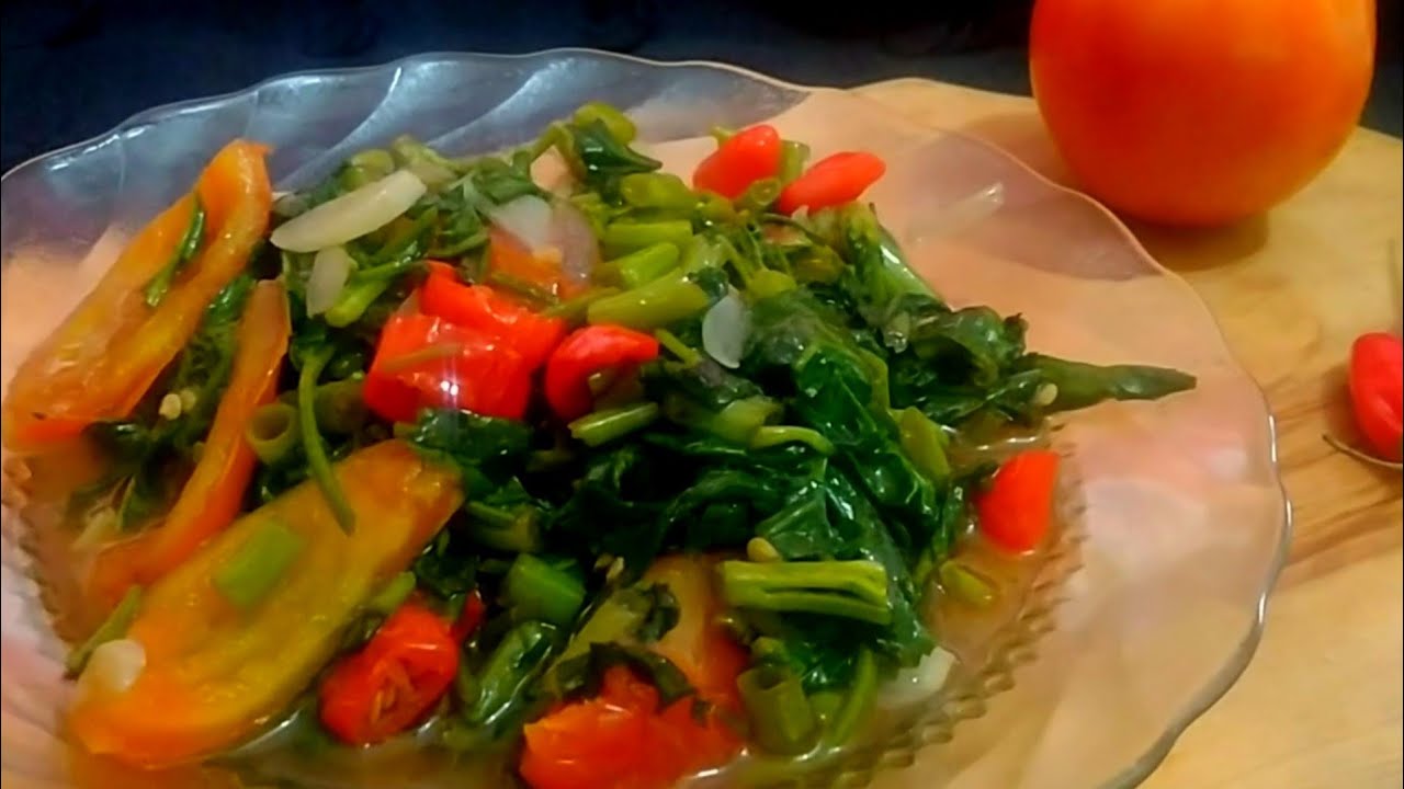 Tumis Kangkung, Ide Masakan Rumahan || Sauteed Kangkung, Home Cooking Ideas