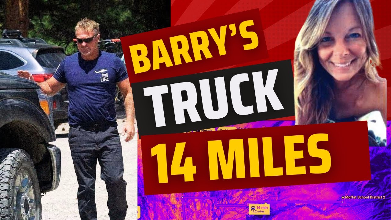 Barry Morphew’s F-350 truck was ~14 miles from where Suzanne found near Colorado 17 MILE MARKER 103