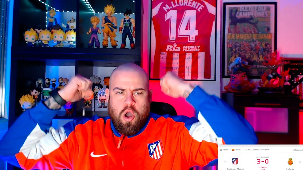 REACCIÓN AL ATLÉTICO DE MADRID 3 - MALLORCA 0 | ¡GOL DE SORLOTH Y GOLAZO DE THIAGO ALMADA!